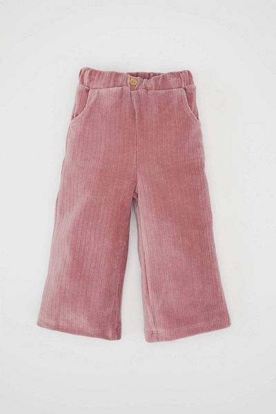 DeFacto Baby Girl Elastic Waist Corduroy Trousers D4996A524Wn
