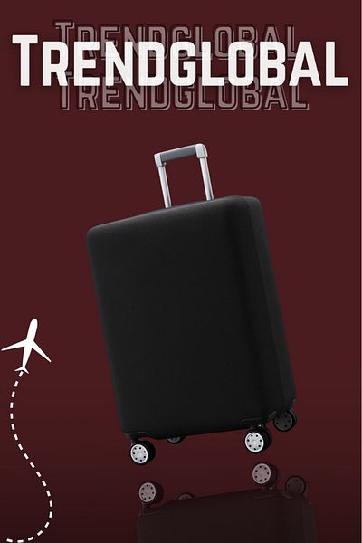 Trendglobal Защитен калъф за куфар Trend Global Черен
