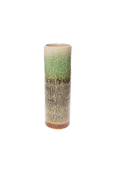 Ella Home Italia Vaza Degrade, Ceramica, Crem, 29 cm