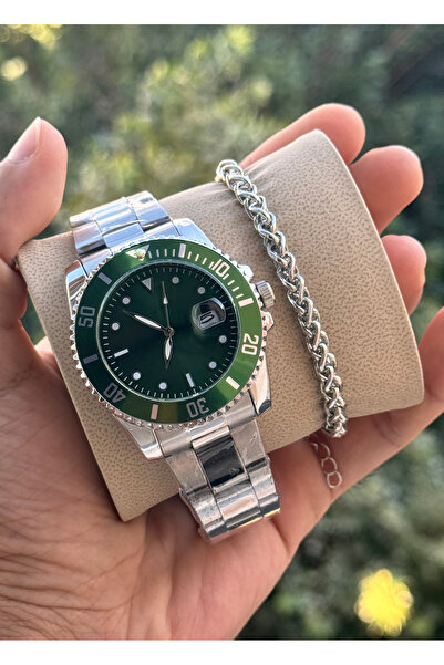 Tulpar Bileklik Hediyeli Özel Kutusunda Çelik Kordon Premium Erkek Kol Saati