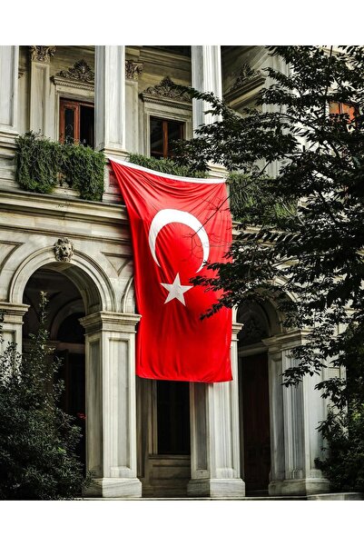 Genel Markalar 1 Adet 600x900 cm Türk Bayrağı , Raşel Kumaş | Dijital Baskı,D...