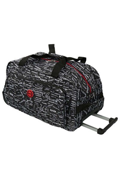 Ella Icon Geanta de voiaj cu troler, Urban, Negru, 55x30x30cm