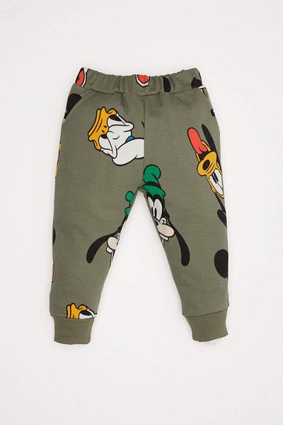 DeFacto Bebeluş băieţel Disney Mickey & Minnie Hanorac subţire Pantaloni de trening Set 2 piese D4688A524AU
