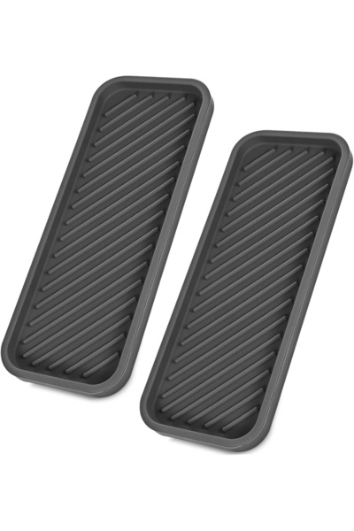Dem Home Silicone Oil Pot Mat, Soap Dish Organizer, Soap Dish Mat, Oil Pot Stand Rectangular