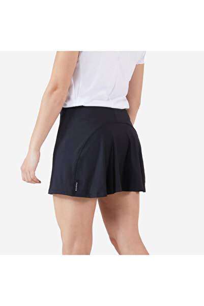 Decathlon Kuikma Kadın Tenis Eteği - Siyah - Essentiel 100