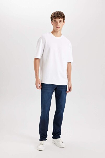 DeFacto Sergio Regular Fit Normal Fit Normal Waist Pipe Leg Jean Pants D7333Ax24Au