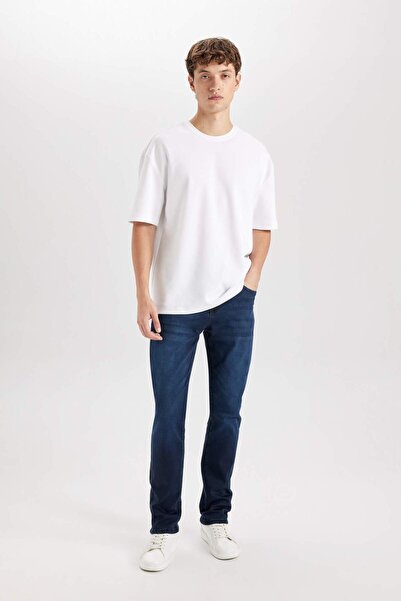 DeFacto Sergio Regular Fit Normal Fit Normal Waist Pipe Leg Jean Pants D7333Ax24Au