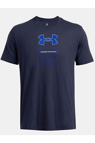 Under Armour Men's Ua Men's Branded Gel Stack Short Sleeve T-Shirt 1380957 -410