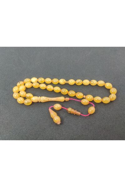 İskeçe Tesbih Yusuf Cevher Usta Eser 0,6 mm Transparent Delim Vechi Obejden K...