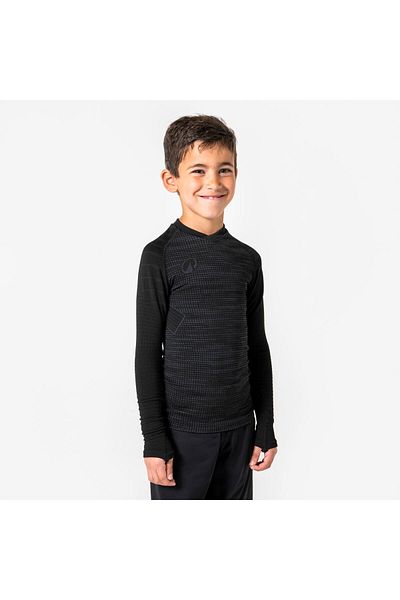 Decathlon Kipsta 500 Model Μαύρα Παιδικά Θερμικά Εσώρουχα ποδοσφαίρου - Μακρυμάνικο