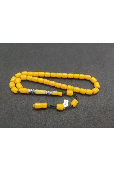 İskeçe Tesbih Работа на майстор Зейн: Сребърен Накаш, пресован кехлибар, двой...