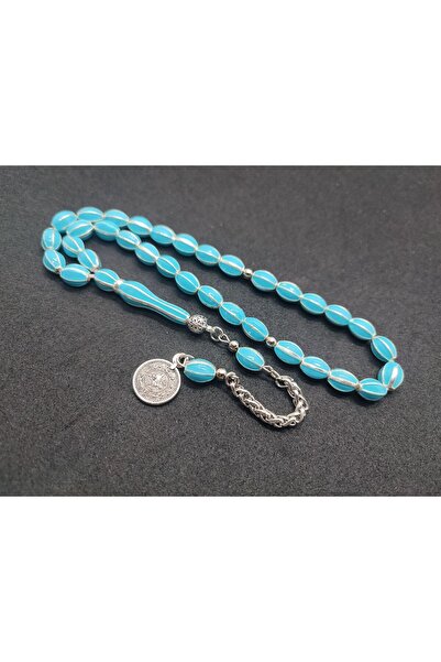 İskeçe Exclusive Model Mineli cu șase jumătăți de reglare joasă (475 de setări) Certificat de mărgele de rugăciune din argint 7743