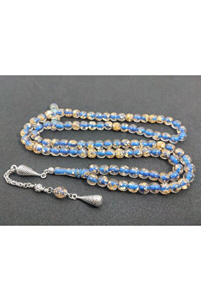 İskeçe Tesbih Furkan Gül Master Artifact - 99 Habbe Fire-i Amber certificat c...