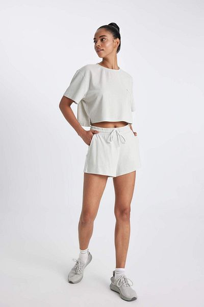 DeFacto DeFactoFit - Pantaloni scurți sport cu nervuri drepte A9919AX24SM