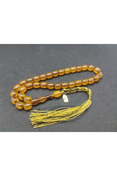 İskeçe Exclusive Osama Omari Master Artifact 50 de ani Roșu Imame Inclined German Faturan Tasbih Certified 8012