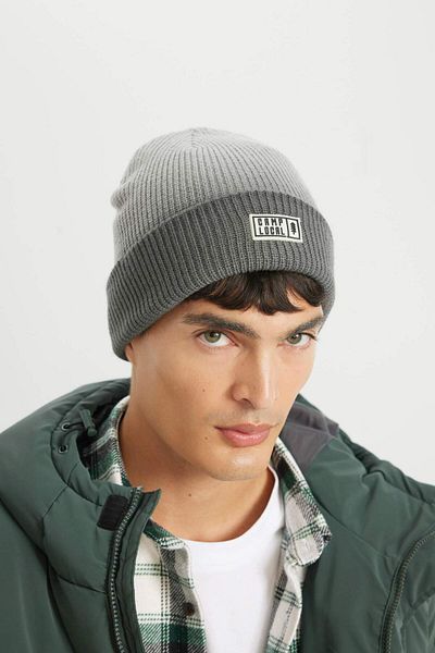 DeFacto Gradient Printed Men's Beret - C7136Ax24Wn