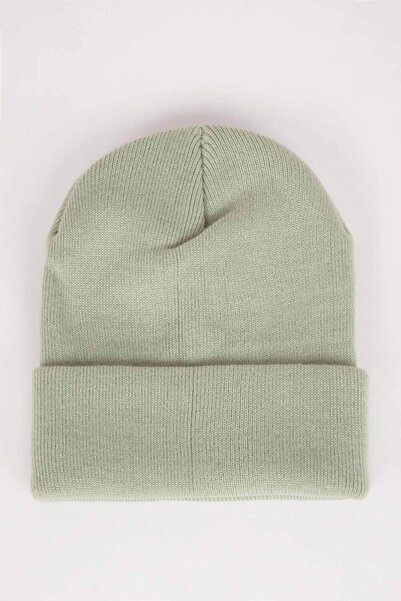 DeFacto Kız Çocuk Dokuma Etiketli Triko Bere V0955A624WN