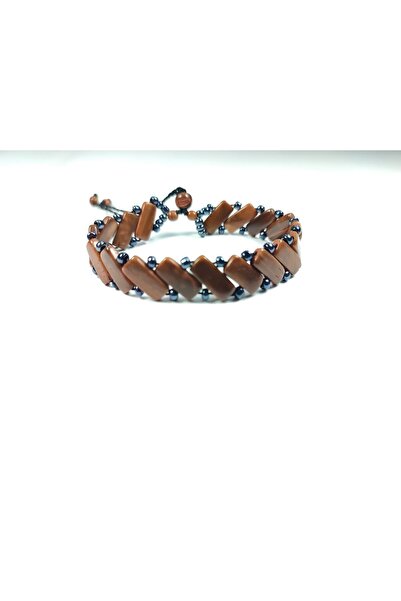 İskeçe Tesbih Brățară Kuka ajustabilă împletită cu frânghie