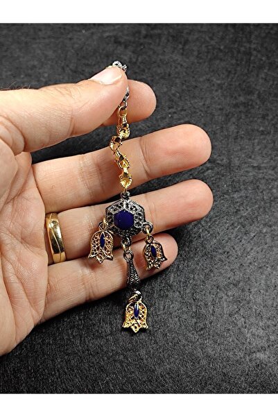 İskeçe Tesbih Επιχειρηματική Ασημένια Φούντα Ροζάριο