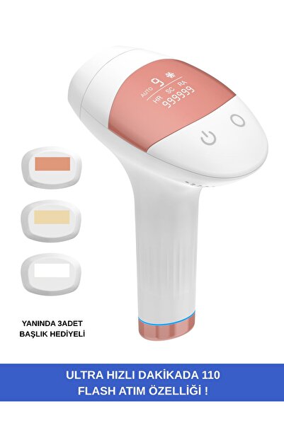 hoppo Xmia Ipl Lazer Epilasyon Cihazı 999.999 Atım 9 Kademe Ultra Güçlü