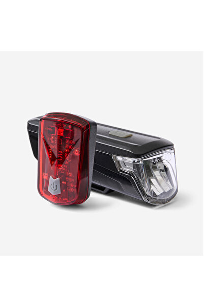 Decathlon Ön Ve Arka Aydınlatma Seti - ST510 USB
