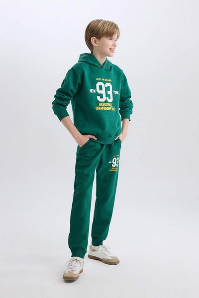 DeFacto Bedruckte Jogginghose für Jungen mit elastischem Bund und Taschen 3142277