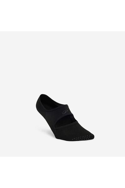 Decathlon Domyos Women's Non-Slip Socks - Black