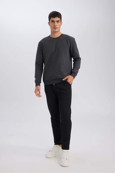 DeFacto Hanorac jacquard cu decolteu obișnuit D5394ax24au