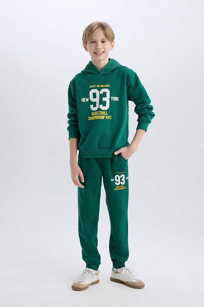 DeFacto Bedruckte Jogginghose für Jungen mit elastischem Bund und Taschen 3142277