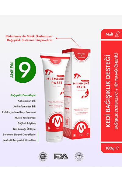 Miniklisi Kedi Bağışıklık Malt Macunu 100 gr Mi-İmmune Paste