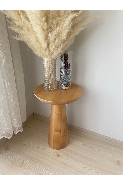 Home Tekli Vernikli Mantar Sehpa