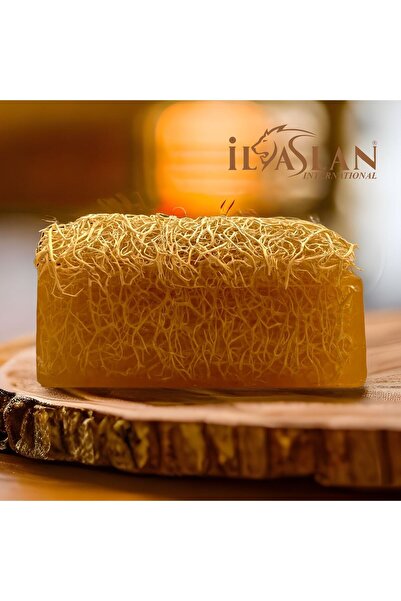 ilaslan international Kabak Lifli Keçi Sütü Sabunu Siyah Nokta & Ölü Deri Karşıtı Tüm Cilt Tipleri (130 gr)