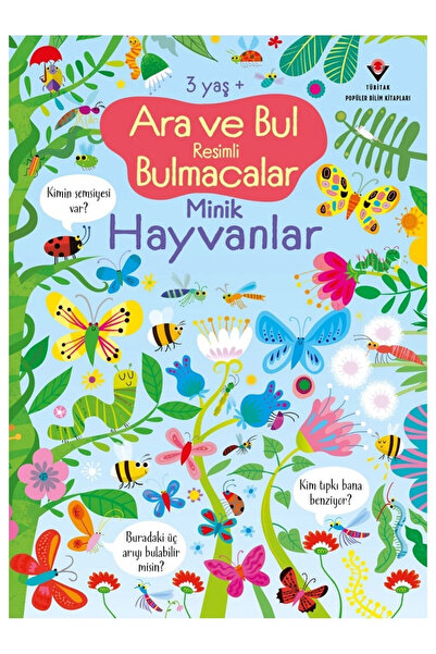 Tübitak Yayınları OKUL ÖNCESİ VE ANAOKULU İÇİN-Ara ve Bul Resimli Bulmacalar ...