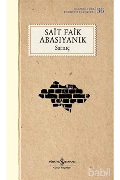 TÜRKİYE İŞ BANKASI KÜLTÜR YAYINLARI Sarnıç