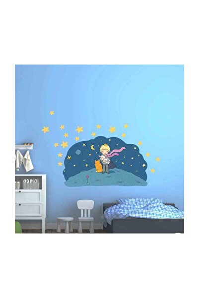 KT Decor Küçük Prens Peri Masalı Duvar Sticker Seti