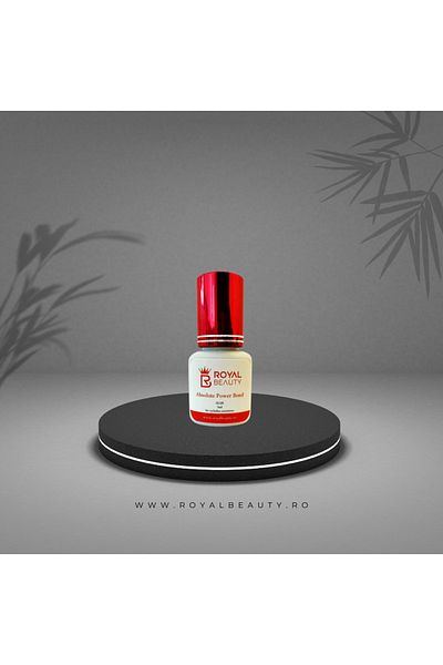 Royal Adeziv Premium ROYAL 5ml, Absolute Power Bond (black), rezistență 6 saptămâni, uscare 1 secundă