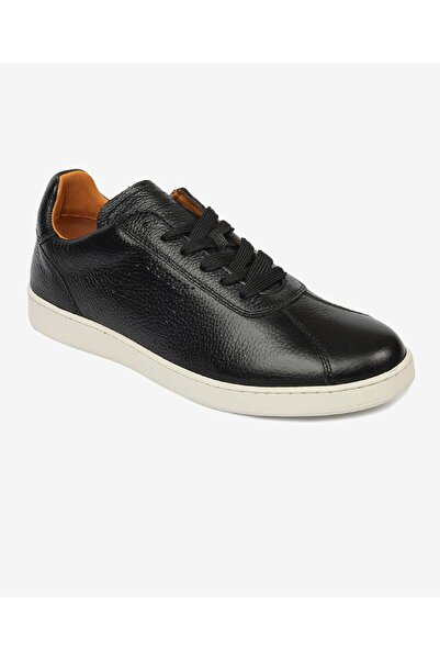 Greyder Erkek Siyah Hakiki Deri Casual Ayakkabı 4Y1UA17550