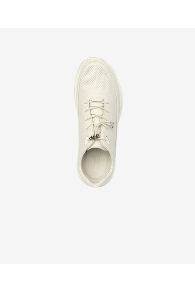 Greyder Erkek Kirli Beyaz Hakiki Deri Spor Ayakkabı 4Y1SA17360
