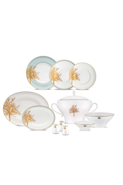 Jumbo DAPHNE 12 KİŞİLİK 60 PARÇA BONE YEMEK TAKIMI 500.01.01.2869