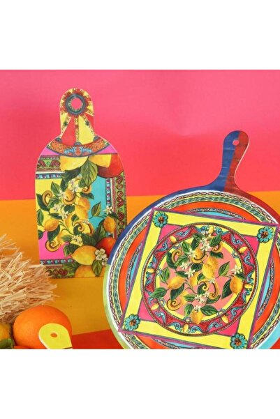 Baci Milano Ortigia Orta Boy Kesme Tahtası 16,5 cm x 34,5 cm CUT02 ORT01