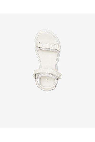 Greyder Kadın Beyaz Hakiki Deri Comfort Sandalet 4Y2WS59059