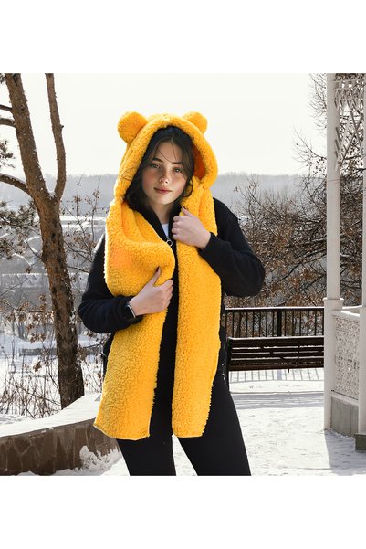 Özgüner Oyuncak Pabtex Scarf Beanie: Elegance and Comfort in One for Cold Weather