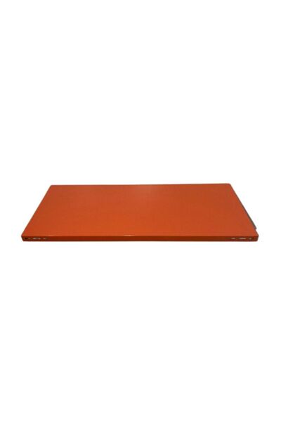 RafBurada ® Renkli Çelik Raf Tablası Turuncu-0.70 Mm-43x60