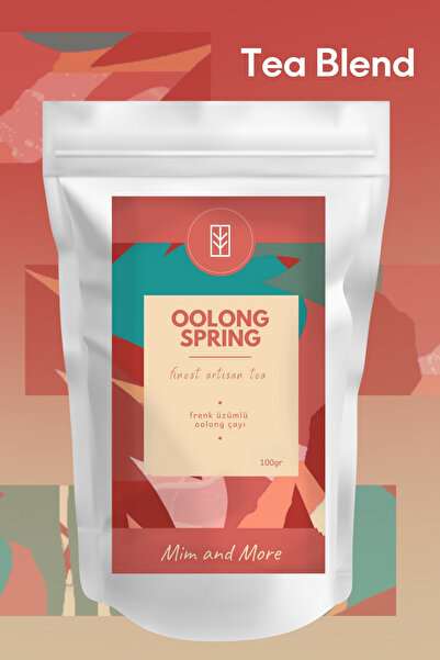 Mim and More Oolong Spring Tea - Frenk Üzümlü Oolong Çayı, 100 gr