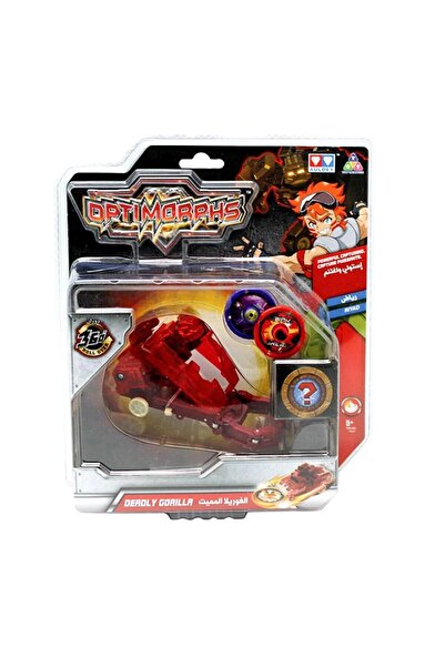 ADEL OYUNCAK Optimorphs Combat Korkusuz Goril 3d Dönüşen Araç Oyuncak Robota ...