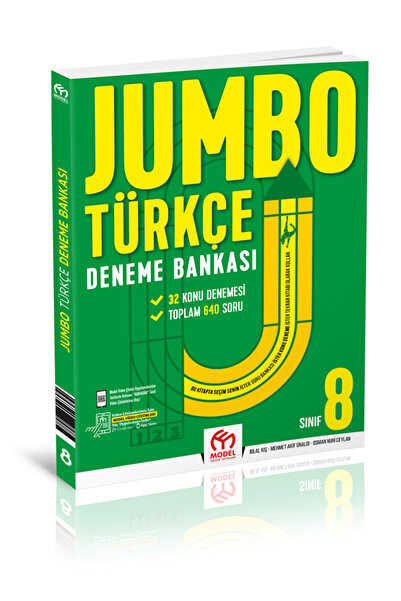Model Eğitim Yayınları 8.Sınıf Jumbo Türkçe Deneme Bankası