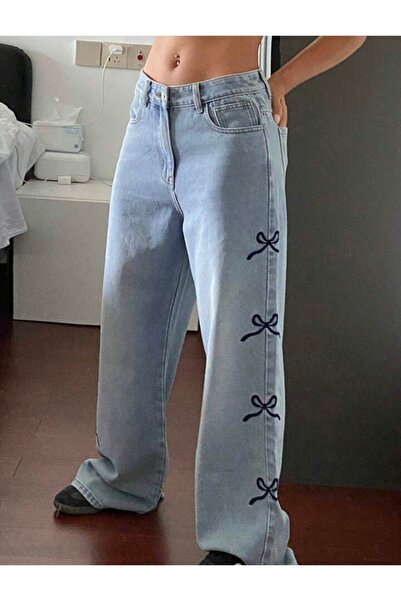pass&pass 2434 NAKIŞ KELEBEK KOT PANTOLON