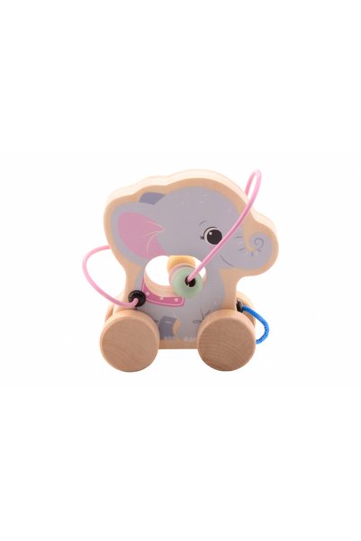 Johntoy Jucărie de lemn, Wildies Family, Jouéco Elephant