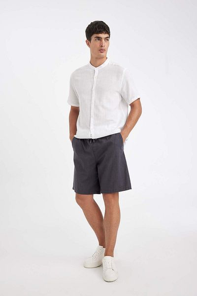DeFacto Βαμβακερές Βερμούδες Comfortable Cut - D7916ax24sm