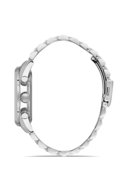 FERRO Silver Steel Cord Men's Wristwatch Fm11507A-A Functions Active 3 Atm Water Resistant Gift Wrapped